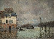 unknow artist, Painting of Sisley in the Orsay Museum, Paris